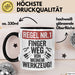 Handwerker Tasse Geschenk Finger Weg Von Meinen Werkzeugen Trendation