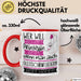 Gleitschirmfliegerin Tasse Geschenk Spruch Wer Will Schon Prinzessin Sein Wenn Man Auch Gleitschirmfliegerin Sein Kann Rot Trendation