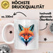 Fuchs Tierliebhaber Tasse Geschenk Lustige Geschenkidee Spruch Weiß Trendation