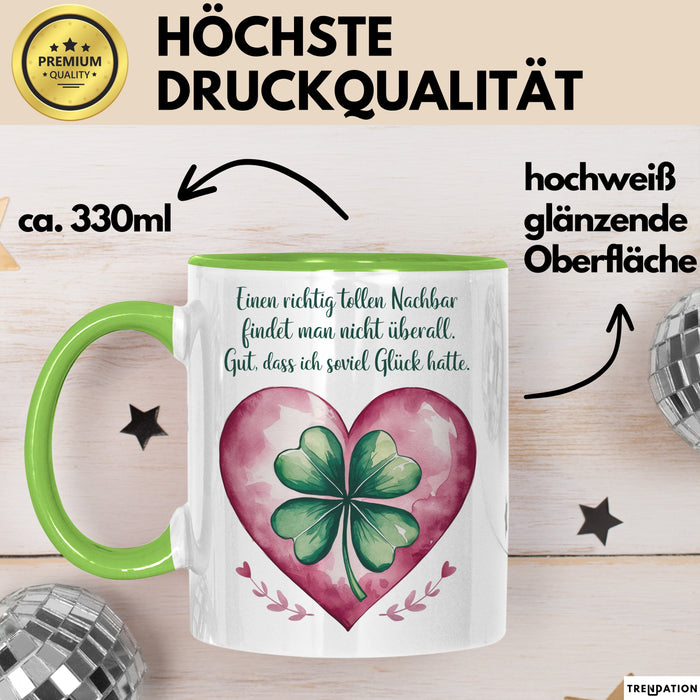 Nachbar Tasse Geschenk Richtig Tollen Nachbar Geschenkidee Geburtstag Nachbar