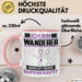Wanderer Tasse Geschenk für Wanderer Geburtstag Lustiger Spruch Kaffee-Becher Was Ist Deine Superkraft Rosa Trendation