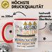 Wildtierbeobachterin Tasse Geschenk Lustig Abstand Halten Hochleistungs-Wildtierbeobachterin Mit Drang Zur Perfektion Bei Der Arbeit Rot Trendation