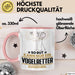 Vogelretter Geschenk Tasse So Gut Kann Nur Ein Vogelretter Aussehen Geschenkidee Kaffee-Becher Rosa Trendation