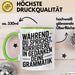Deutschlehrer Unterricht Tasse Geschenk Lustige Geschenkidee Spruch Während Du Sprichst Korrigiere Ich In Gedanken Deine Grammatik Grün Trendation