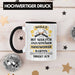 Trendation - Handwerker Tasse mit Spruch Geschenke für Handwerk Kaffeebecher KFZ Mechaniker Mechatroniker Schwarz Trendation