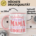 Patentante Geschenk Tasse Spruch Geschenkidee Beste Patentante Wie Eine Mama Nur Cooler Kaffee-Becher Rosa Trendation