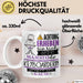 Keyboarderin Tasse Geschenk Lustiger Spruch Bitte Erheben Sie Sich Seine Majestät Die Keyboarderin Betritt Den Raum Weiß Trendation