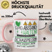 Schauspielerin Tasse Geschenk Lustig Abstand Halten Hochleistungs-Schauspielerin Mit Drang Zur Perfektion Bei Der Arbeit Rosa Trendation