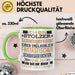 Schwiegervater Geschenk Von Schwiegertochter Geschenkidee Tasse Spruch Becher Grün Trendation
