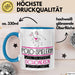 Polo-Spielerin Weil Es Keinen Schöneren Beruf Gibt Tasse Geschenk für Eine Polo-Spielerin Lustig Blau Trendation