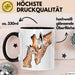 Giraffenmama Tasse Geschenk Lustige Geschenkidee Spruch Schwarz Trendation