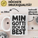 Goetti Tasse Geschenk Min Goetti Isch De Best Geschenkidee Patenonkel Schweiz Weiß Trendation