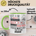 Tierheimunterstützerin Geschenk Becher Tasse Gott Schuf Alle Menschen Gleich Nur Die Besten Durfeten Tierheimunterstützerin Werden Geschenkidee Lustig Grün Trendation