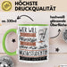 Musikstudentin Tasse Geschenk Spruch Wer Will Schon Prinzessin Sein Wenn Man Auch Musikstudentin Sein Kann Grün Trendation