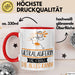 Ultraläuferin Geschenk Tasse Becher Die Frau Die Allen Kann Geschenkidee für eine Ultraläuferin Lustig Rot Trendation