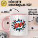 Comiczeichner Tasse Geschenkidee Panel Geschichtenerzähler Rosa Trendation