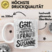 Susanne Tasse Geschenk Gott Formte Die Perfekte Frau Susanne Geschenkidee Weiß Trendation