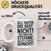 Stefanie Tasse Geschenk Alle Sagten Das Geht Nicht Aber Dann Kam Stefanie Und Hat Es Einfach Gemacht Geschenkidee Becher mit Name Weiß Trendation