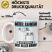Modellbahnfan Tasse Geschenk für Modellbahnfan Der Mann Der Alles Kann Geschenkidee zum Geburtstag Weiß Trendation