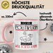 Politikerin Tasse Geschenk Ich Bin Politikerin Warum Weil Ich Es Kann Geschenkidee Geburtstag Rosa Trendation