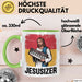 Jesus Keyboardspieler Tasse Geschenk Jesusizer Christlicher Geschenkidee Lustig Grün Trendation