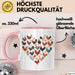 Huhn Tier Bauer Tasse Becher Geschenk Lustige Geschenkidee Spruch Hühnerherz Rosa Trendation
