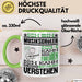 Musikschüler Geschenk Tasse Geschenkidee für Musikschüler Geburtstag Lustig Ich Bin Musikschüler Ich Kann Es Dir Erklären Aber Nicht Für Dich Verstehen Grün Trendation