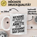 Annette Tasse Geschenk Niemand Ist Perfekt Annette Verdammt Nah Dran Geschenkidee Weiß Trendation