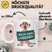 Erdmännchen Tier Tasse Geschenk Lustige Geschenkidee Spruch Bin Da Kann Losgehen Weiß Trendation