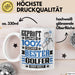 Golfer Geschenk Lustiger Spruch für Golfer Geschenkidee Bester Golfer Der Welt Weiß Trendation