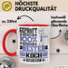 Koch Geschenk Lustiger Spruch für Koch Geschenkidee Bester Koch Der Welt Rot Trendation