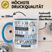Popsängerin Geschenk Becher Tasse Gott Schuf Alle Menschen Gleich Nur Die Besten Durfeten Popsängerin Werden Geschenkidee Lustig Blau Trendation