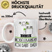 Geschenk für Modellbahnfan Tasse Lustige Geschenkidee Geburtstag Ich Bin Modellbahnfan Ich Darf Das Weiß Trendation