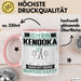 Kendoka Tasse Geschenk für Kendoka Geburtstag Lustiger Spruch Kaffee-Becher Was Ist Deine Superkraft Rosa Trendation
