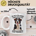 Appenzeller Sennenhund Hund Tasse Geschenk Lustige Geschenkidee Spruch Ein Appenzeller Sennenhund Hat Personal Weiß Trendation