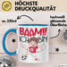 Bääm Ich Bin 11 Tasse Jungs Fußball Geschenk 11. Geburtstag Blau Trendation