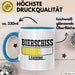 Bierschiss Loading Tasse Geschenk Der Morgen Danach Blau Trendation