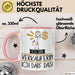 Geschenk für Verkäuferin Tasse Lustige Geschenkidee Geburtstag Ich Bin Verkäuferin Ich Darf Das Rosa Trendation