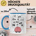 Linguist Tasse Geschenk Lustige Geschenkidee Spruch Für Sprach Wissenschaftler Blau Trendation