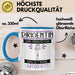 Dirigentin Und Prinzessin Tasse Geschenk Für Eine Dirigentin Geburtstag Was Ist Deine Superkraft Blau Trendation