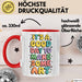 Kunstliebhaber Kunstlehrer Künstler Tasse Geschenk Lustige Geschenkidee Spruch Es Ist Ein Guter Tag Um Kunst Zu Machen Rot Trendation