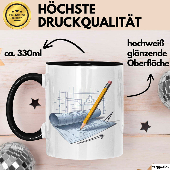 Architekt Tasse Geschenkidee Designprofi Lustiger Spruch Geschenkidee Lustig Trendation