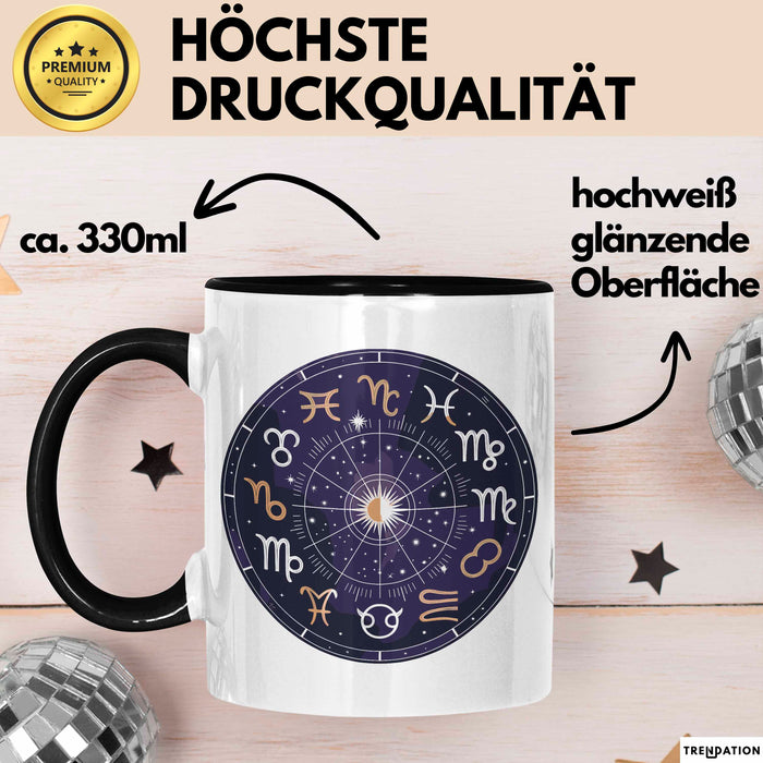 Astrologe Tasse Geschenkidee für Sternzeichen Fans Trendation