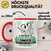 Singer-Songwriter Geschenk Tasse So Gut Kann Nur Ein Singer-Songwriter Aussehen Geschenkidee Kaffee-Becher Rot Trendation