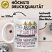 Pferdetherapeutin Tasse Geschenk Lustig Abstand Halten Hochleistungs-Pferdetherapeutin Mit Drang Zur Perfektion Bei Der Arbeit Weiß Trendation