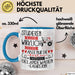 Geländewagenfahrerin Tasse Lustiges Geschenk Studieren Kann Wirklich Jeder Nur Die Besten Werden Geländewagenfahrerin Blau Trendation
