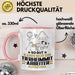 Tierheimmitarbeiter Geschenk Tasse So Gut Kann Nur Ein Tierheimmitarbeiter Aussehen Geschenkidee Kaffee-Becher Rosa Trendation
