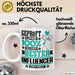 Influencer Geschenk Lustiger Spruch für Influencer Geschenkidee Bester Influencer Der Welt Weiß Trendation