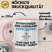 Keyboarder Geschenk Tasse Lustige Geschenkidee Geburtstag für Keyboarder Ich Bin Dieser Legendäre Keyboarder Von Dem Alle Geredet Haben Kaffee-Becher Rosa Trendation