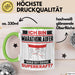 Marathonläufer Tasse Geschenk für Marathonläufer Geburtstag Lustiger Spruch Kaffee-Becher Was Ist Deine Superkraft Grün Trendation